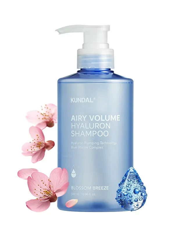 Kundal Airy Volume Hyaluron Shampoo 500ml volumising and hydrating shampoo